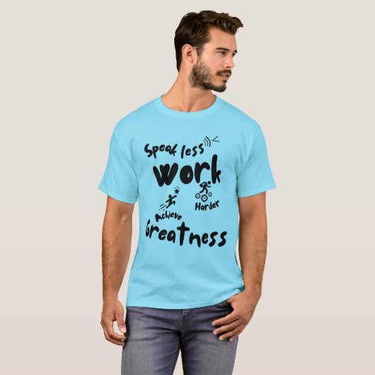Speakless Work Harer T-Shirt (Vorne ganz)