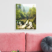 Spearfish Canyon Canvas Print Leinwanddruck (Insitu (Wohnzimmer))