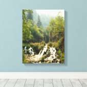Spearfish Canyon Canvas Print Leinwanddruck (Insitu (Holzboden))