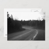 Spearfish Canyon Hail Fog Nach Sturm Postkarte (Vorne/Hinten)