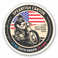 Spearfish Canyon South Dakota Motorrad