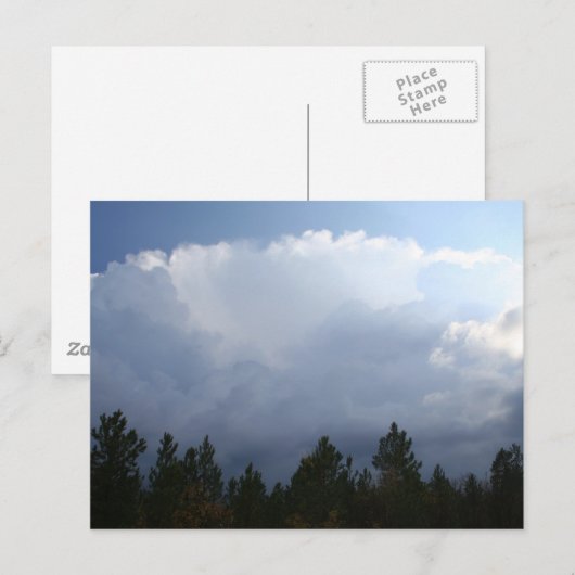 Spearfish Canyon Thunderstorm Postkarte (Vorne/Hinten)