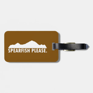 Spearfish South Dakota Bitte Gepäckanhänger