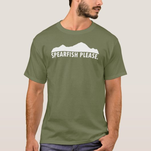 Spearfish South Dakota Bitte T-Shirt (Vorderseite)