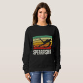 Spearfishing Spearfisher Sweatshirt (Vorne ganz)