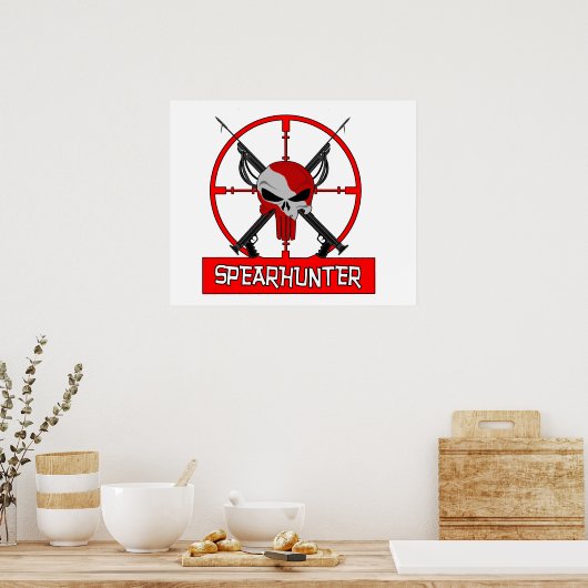 Spearhunter Poster (Küche)