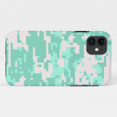 Spearmint Digital-Tarnmuster Case-Mate iPhone Hülle (Rückseite (Horizontal))