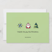 Spearmint Origami Weihnachten (Vorderseite)