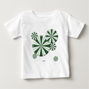 Spearmint Stripe Candy Baby T-shirt