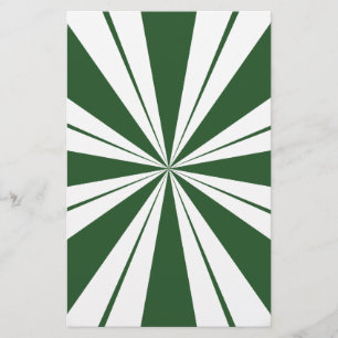 Spearmint Stripe Candy Briefpapier