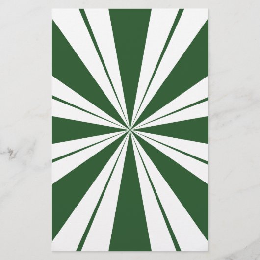 Spearmint Stripe Candy Briefpapier (Vorderseite)