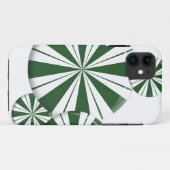 Spearmint Stripe Candy Case-Mate iPhone Hülle (Rückseite (Horizontal))