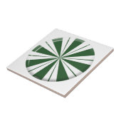 Spearmint Stripe Candy Fliese (Seite)