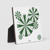 Spearmint Stripe Candy Fotoplatte (Vorderseite)