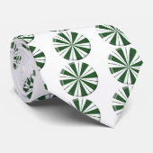 Spearmint Stripe Candy Krawatte (Gerollt)