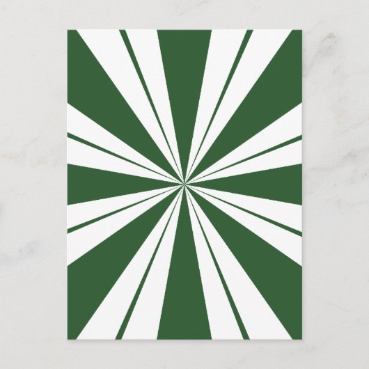 Spearmint Stripe Candy Postkarte (Vorderseite)