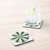 Spearmint Stripe Candy Untersetzer (Rechte Seite)