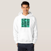 Spearmint, Zahnfleischaroma Hoodie (Vorne ganz)