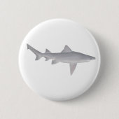 Spearzahnhai Button (Vorderseite)