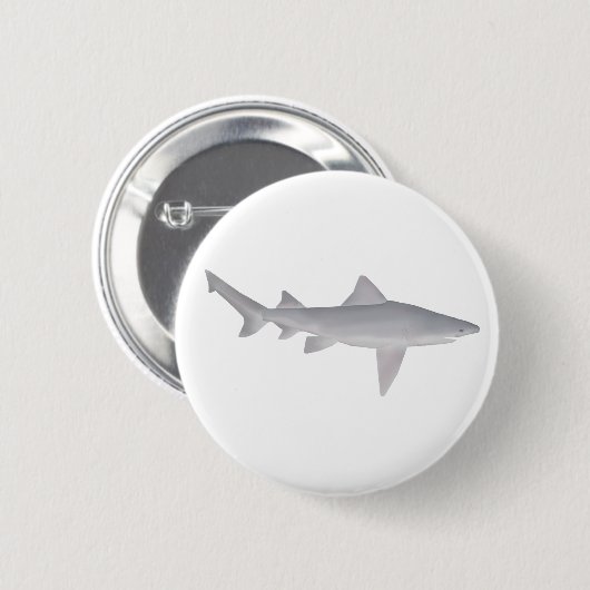 Spearzahnhai Button (Vorne & Hinten)