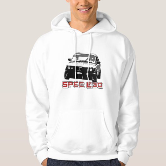 Spec E30 Race Hoodie (Vorderseite)