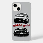 Spec E30 Racing Case-Mate iPhone Hülle (Rückseite)