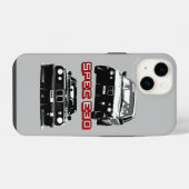 Spec E30 Rennsport iPhone Hülle (Rückseite (Horizontal))