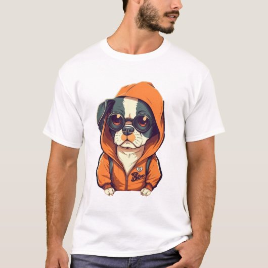 Speccy Frenchie Style! T-Shirt (Vorderseite)
