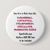 SpecFicDB Button (Vorderseite)