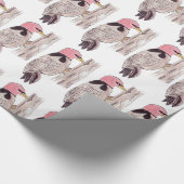 Specht Geschenkpapier (Ecke)