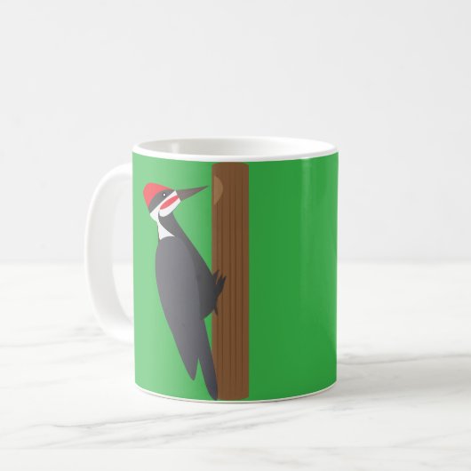 Specht Kaffeetasse (Vorderseite Links)
