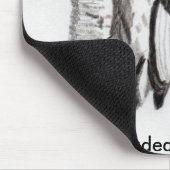 Specht-Mausunterlage Mousepad (Ecke)