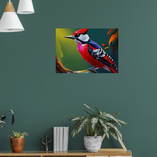Specht Poster (Wohnzimmer 1)