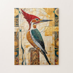Specht-Totem – Art Deco Rhythmus Puzzle