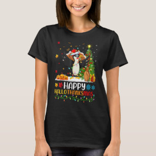 Specht Vogel Glücklicher Specht Hellothanksmas T-Shirt