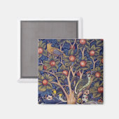 Specht, William Morris Magnet (Vorderseite/Rückseite)