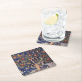 Specht, William Morris Rechteckiger Pappuntersetzer (Vor Ort)