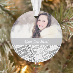 Special 100th Birthday Party Personalized Ohrts Ornament