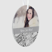 Special 100th Birthday Party Personalized Ohrts Ornament (Vorderseite)