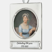 Special 250 Years Commemoration Jane Austen Banner-Ornament Silber (Links)