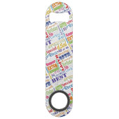 Special-65. Geburtstags-Party-personalisierte Speedflaschenöffner (Vorderseite)