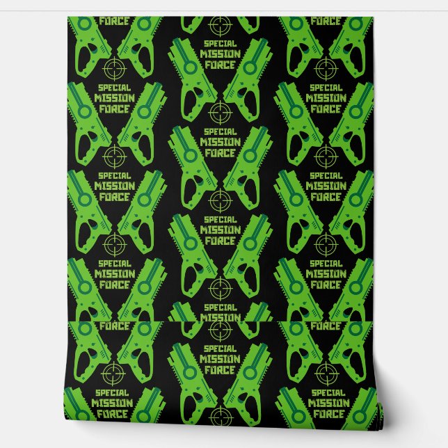 Special Agent Boy Dart Gun Tapete (Abrollen)