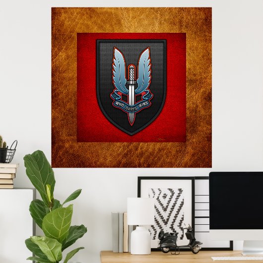 Special Air Service (SAS) Poster (Heimbüro)
