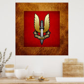 Special Air Service (SAS) Poster (Küche)