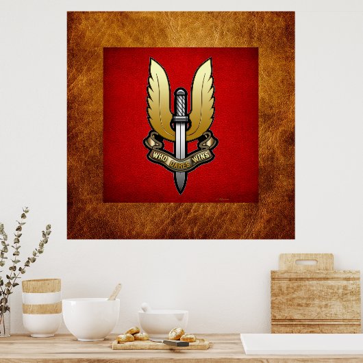 Special Air Service (SAS) Poster (Küche)