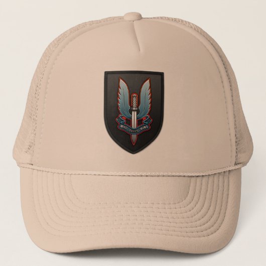 Special Air Service (SAS) Truckerkappe (Vorderseite)