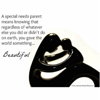 Special benötigt Elternteil-Skulptur Freistehende Fotoskulptur