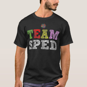 Special Bildung T Shirt Team SPED Squad Special