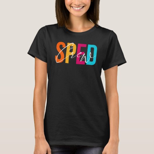 Special Bildung Teacher PARA Crew SPE T-Shirt (Vorderseite)
