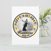 special birthday  einladung (Stehend Vorderseite)